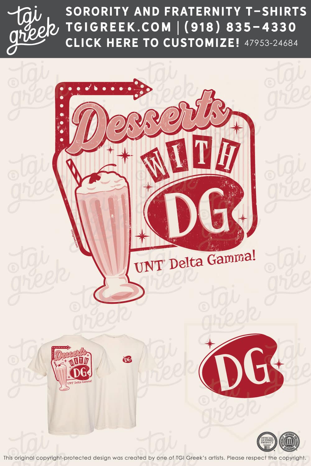 Delta Gamma – UNT Desserts With DG