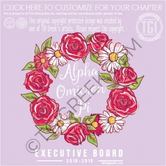 Alpha Omicron Pi-ISU Officer Sweatshirt