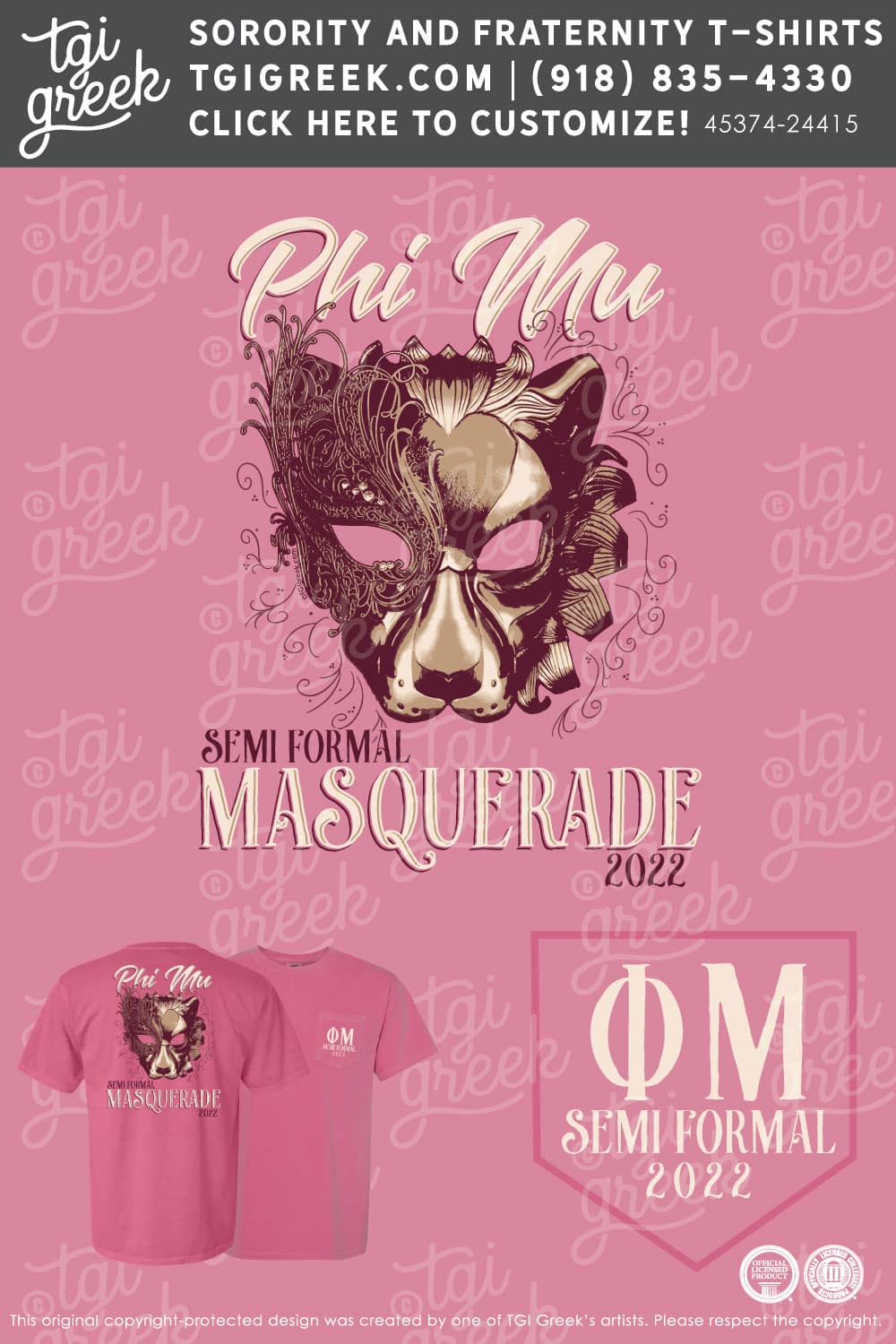 Phi Mu – LAND Semi Formal