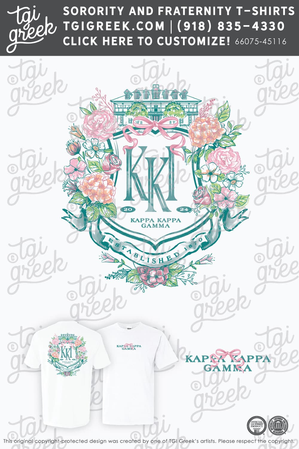 TGI – Kappa Kappa Gamma Fancy Crest House