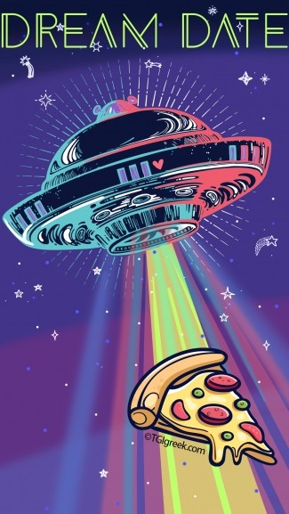 TGI Greek Phone Background