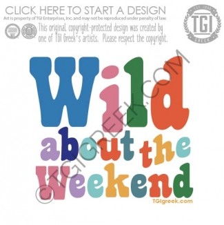 TGI – Stickers Wild About the Weekend