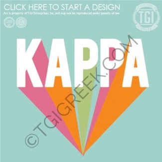 TGI-Kappa Kappa Gamma PR Rainbow