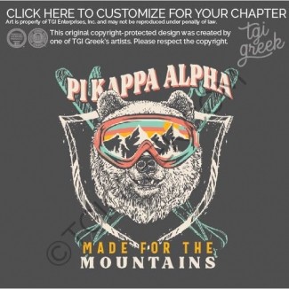 Pi Kappa Alpha – snow Bear