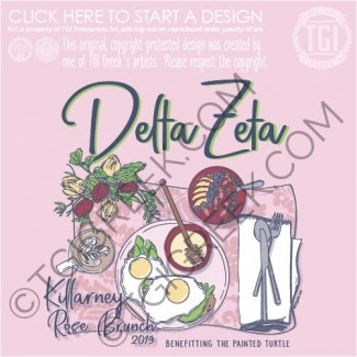 Delta Zeta-PSU Killarney Rose