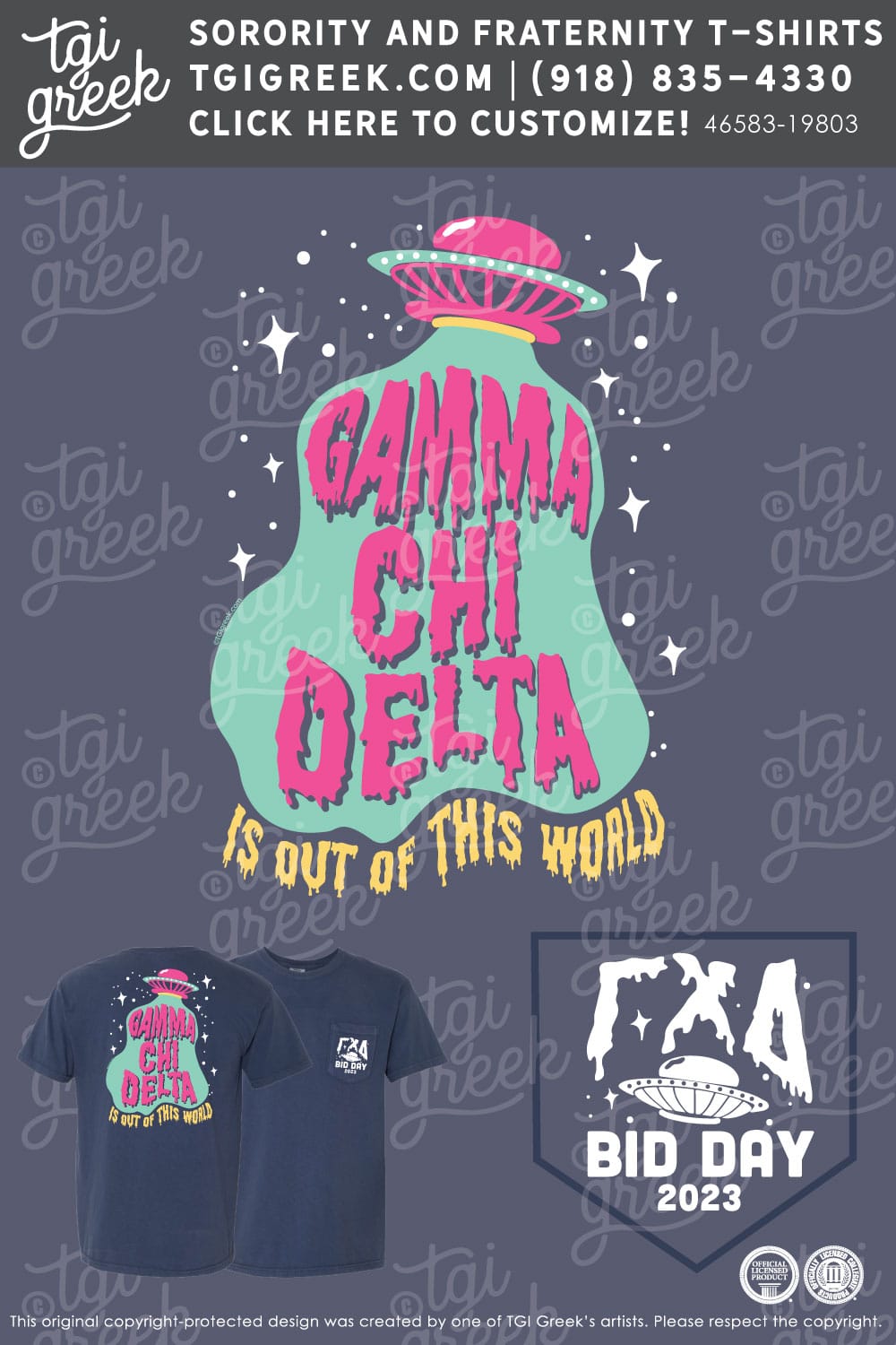 Gamma Chi Delta – TRU Bid Day