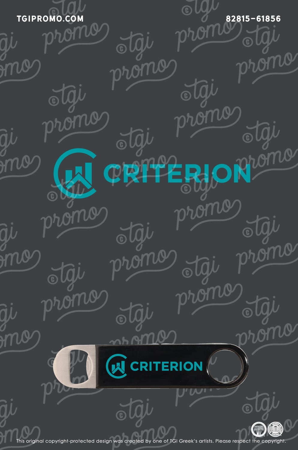 The Criterion Fund – Holiday Bottle Opener