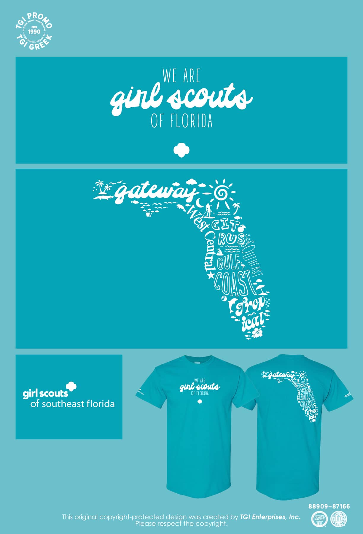 Girl Scouts of Tropical Florida – Southeast Fl Council Shirts