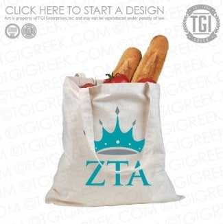 Zeta Tau Alpha-SLU Bid Day Bag