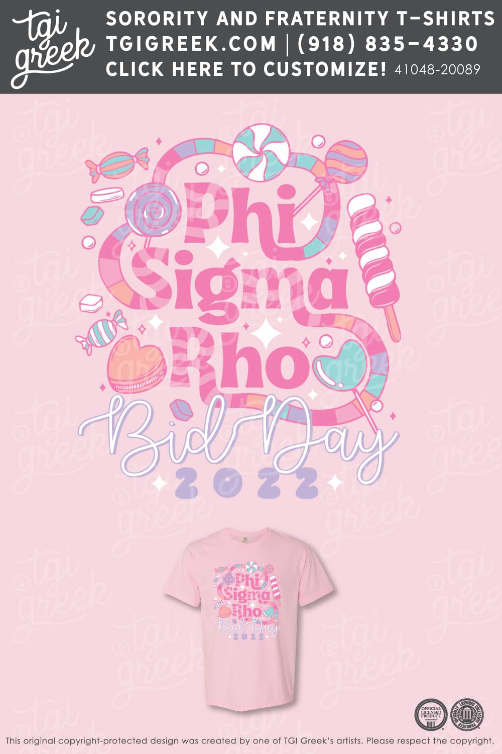 Phi Sigma Rho – PENNST Bid Day Candyland