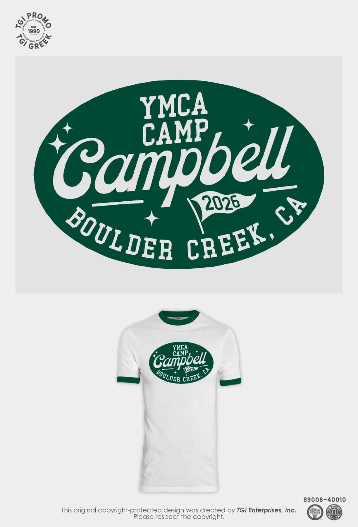 YMCA Redwoods Camp Campbell – Ringer Tees