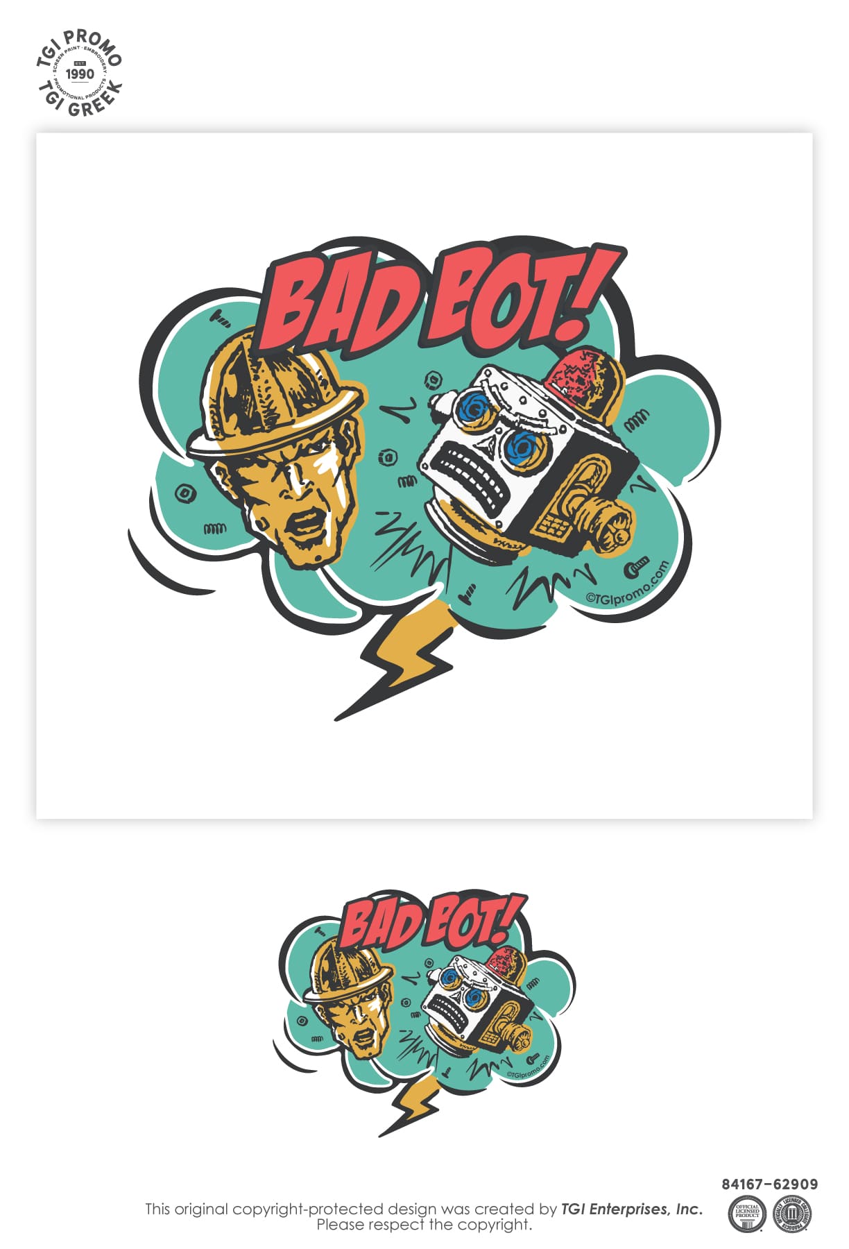 TGI Promo – Driller MGM Sticker