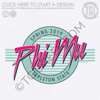 Phi Mu-TSU Spring PR