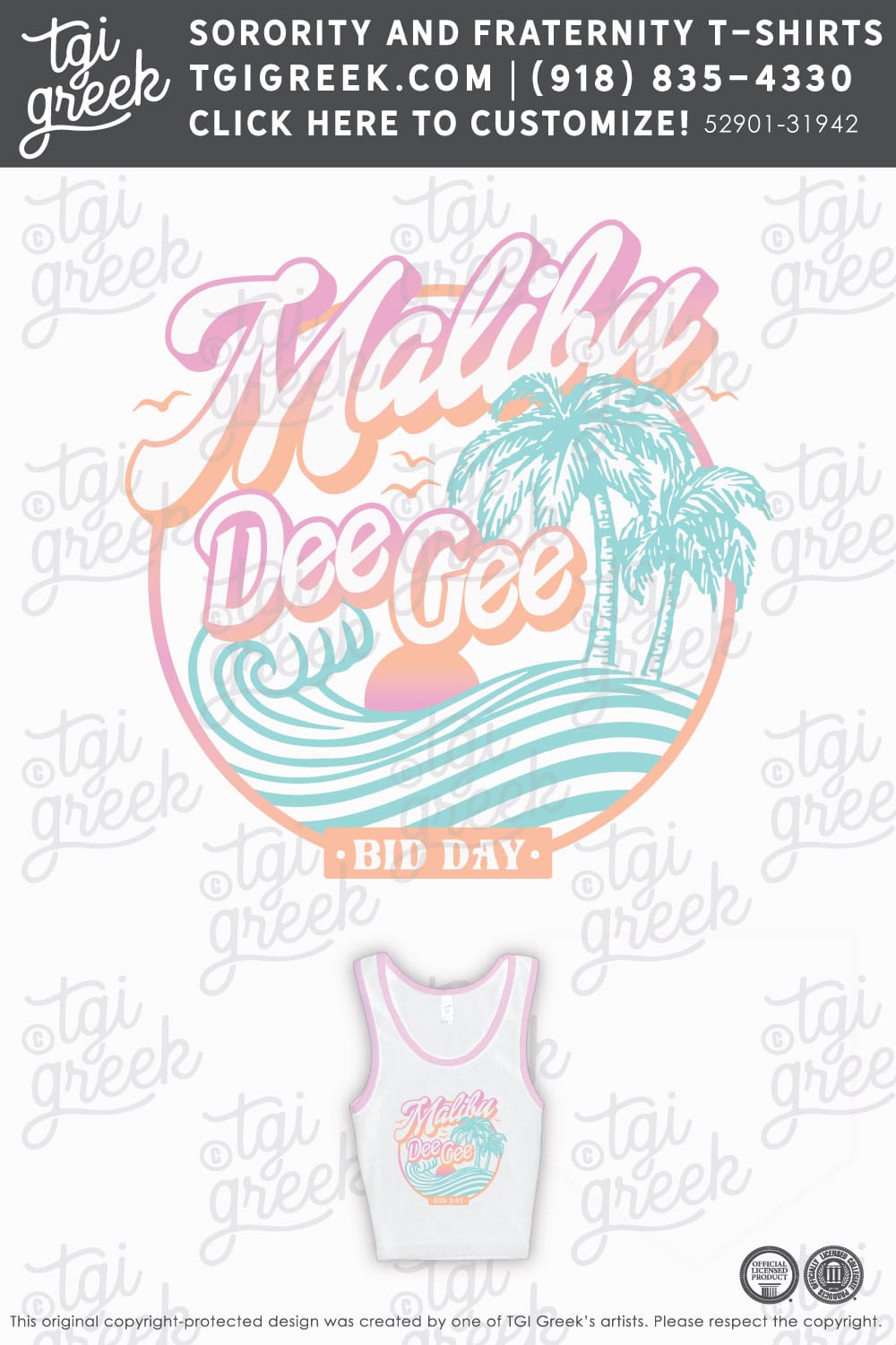 TGI – Delta Gamma Malibu Barbie