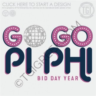 TGI-Pi Beta Phi Disco Bid Day