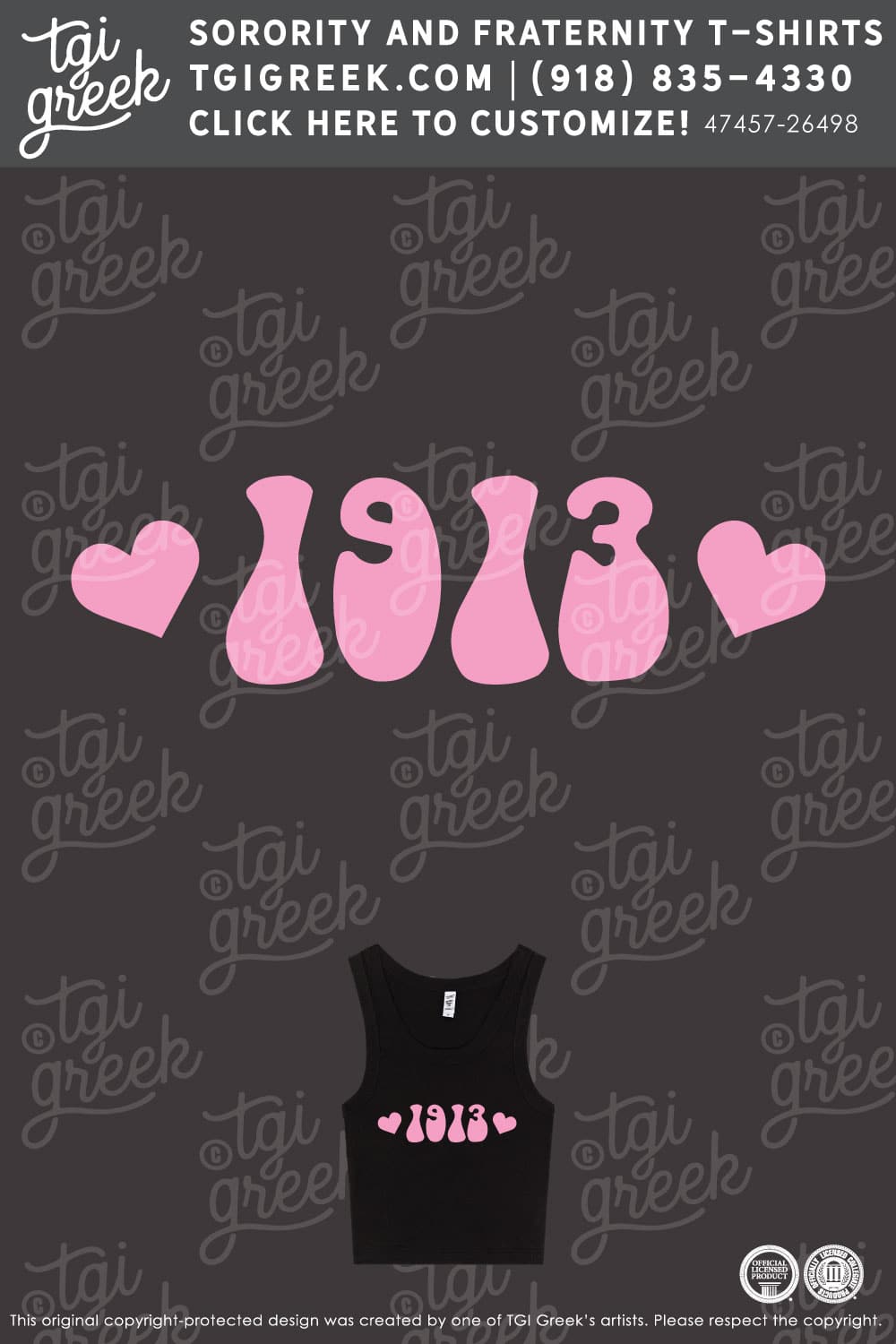 Phi Sigma Sigma – ISU Valentines Tank