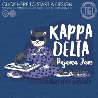 Kappa Delta-KSU Pajama Jam