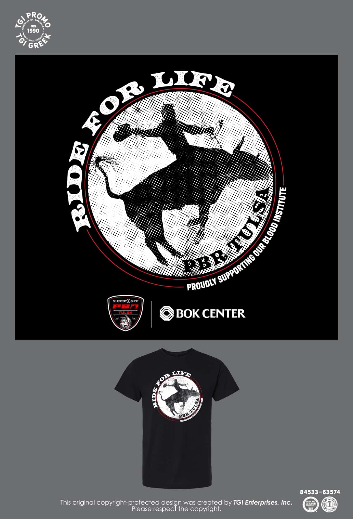 BOK Center – PBR T-Shirt
