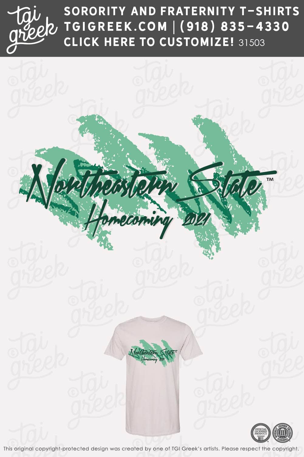 Northeastern State University – Homecoming 21 Retro