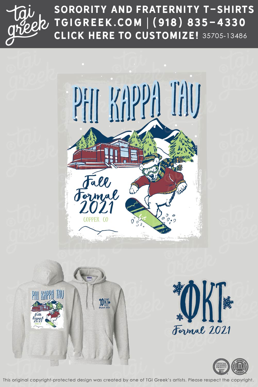 Phi Kappa Tau – UCOLBLD Formal Hoodies