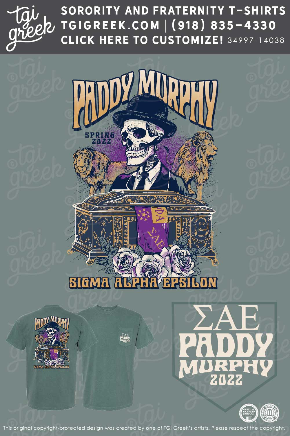 Sigma Alpha Epsilon – USFL Paddy Murphy