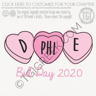 Delta Phi Epsilon – Bid Day
