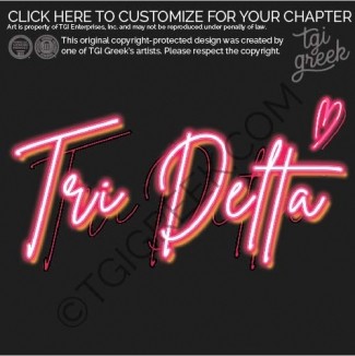 TGI – Delta Delta Delta Neon