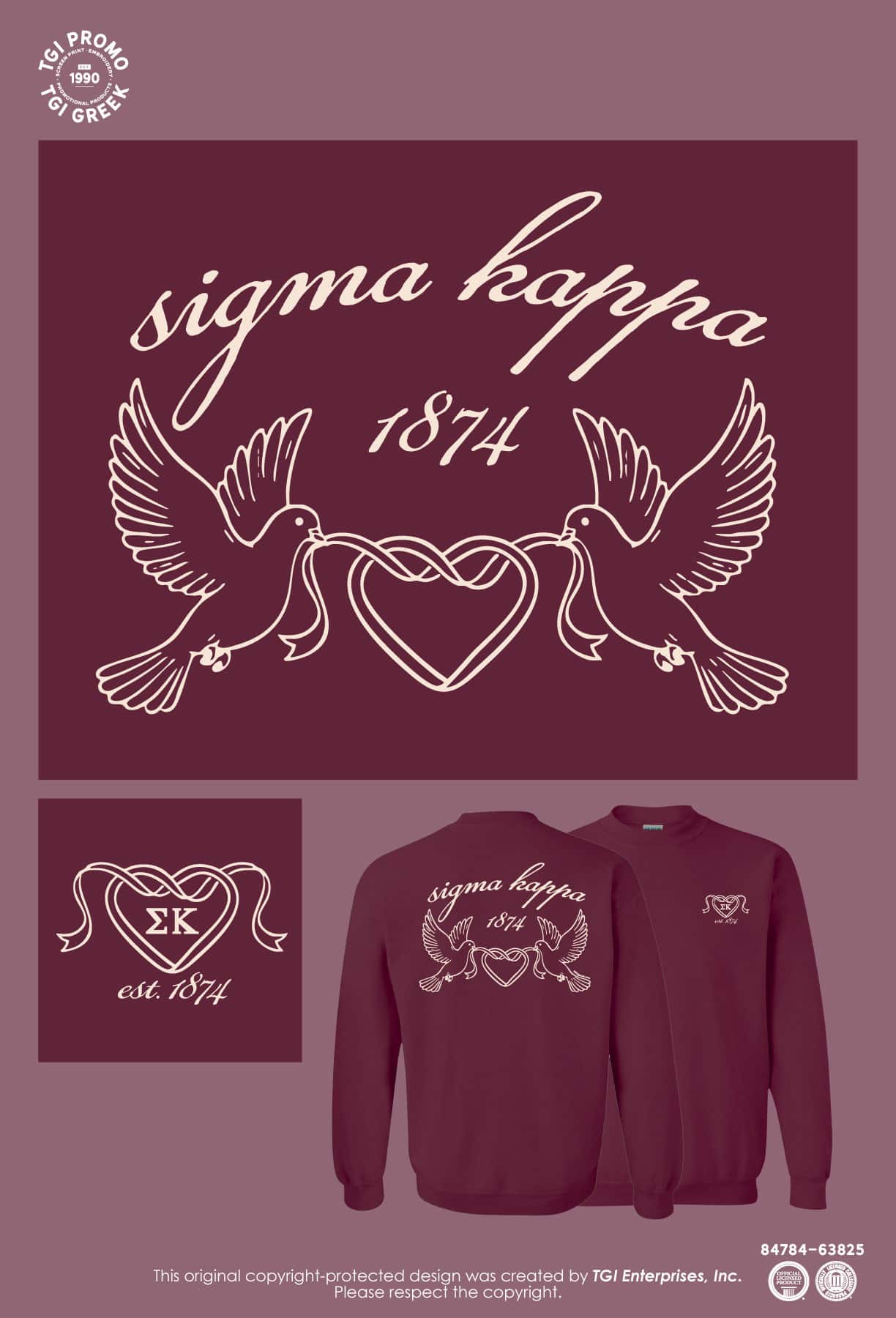 Sigma Kappa – UAL Workshop Sweatshirt