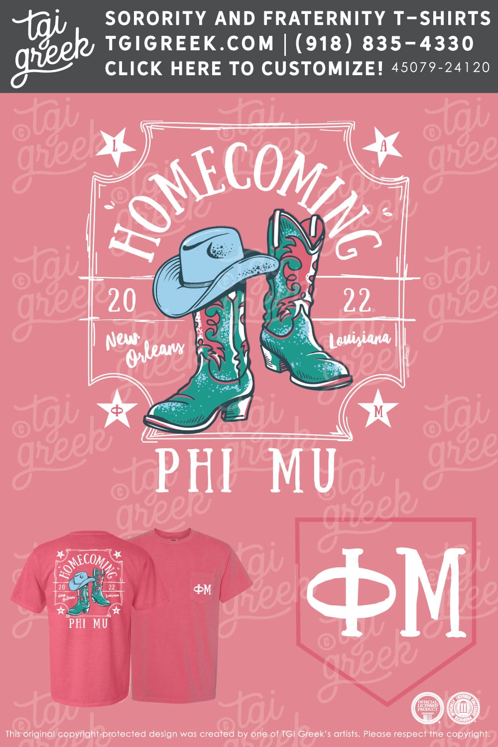 Phi Mu – TULA Homecoming
