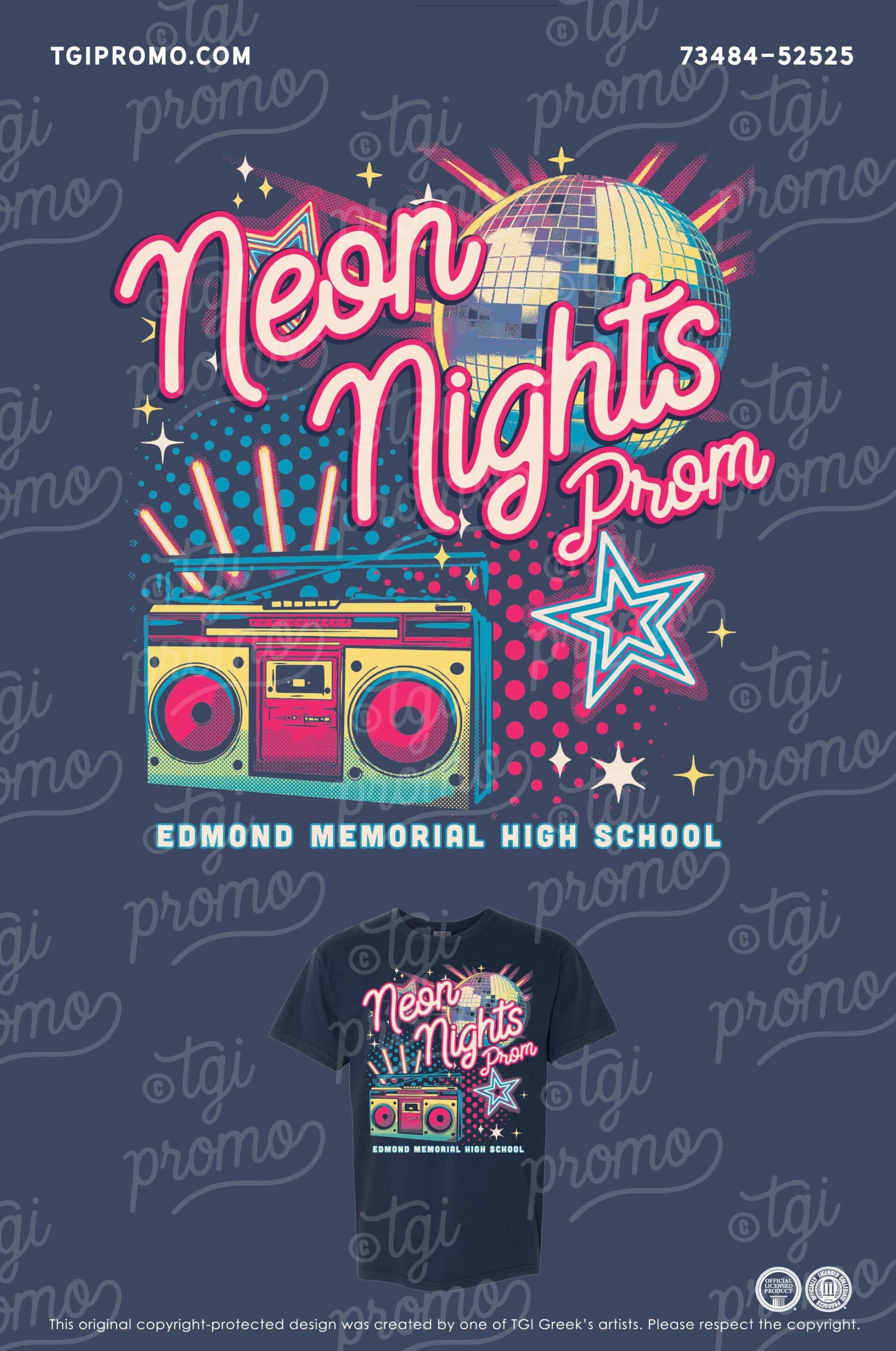Edmond Memorial High School – Neon Nights Prom