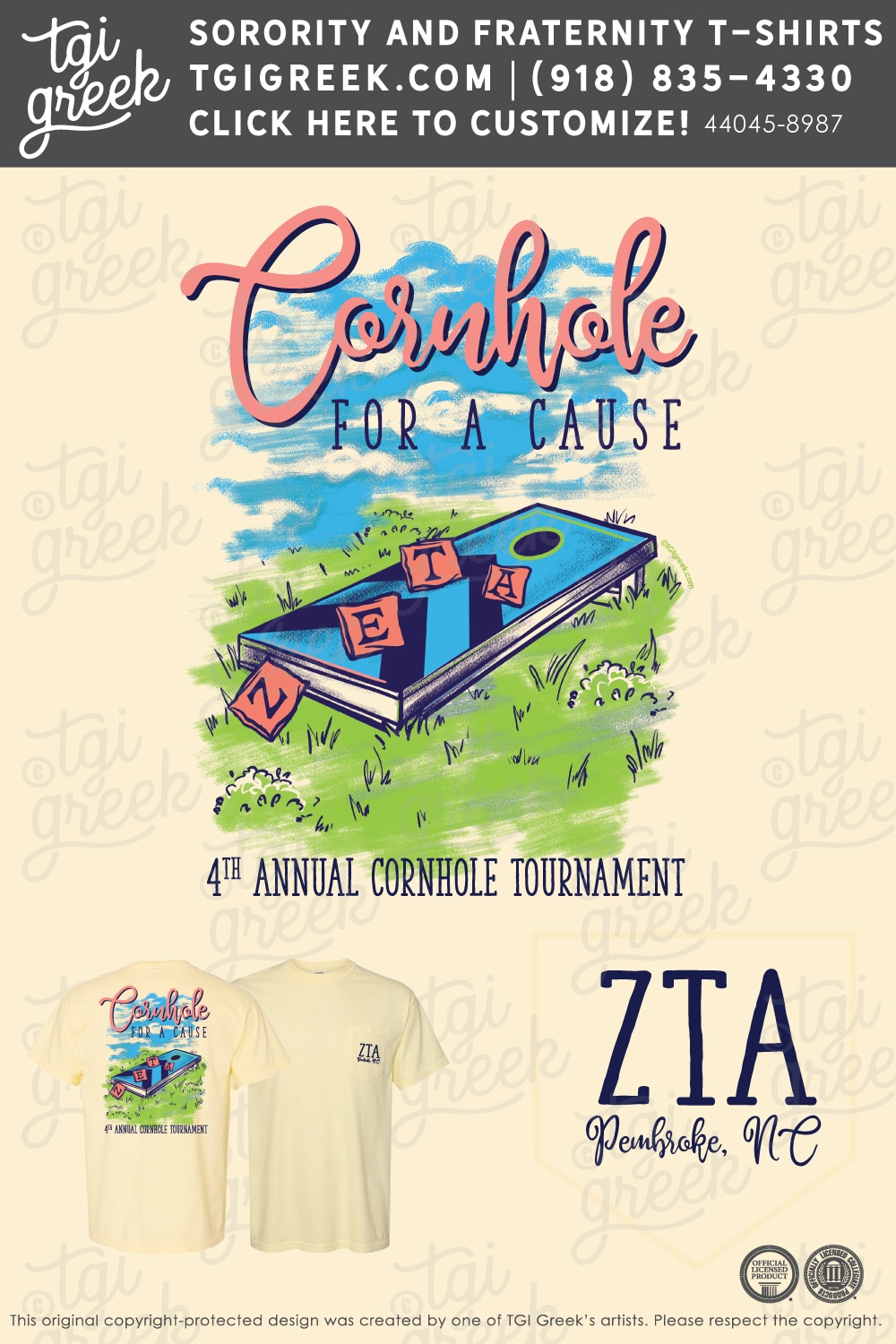 Zeta Tau Alpha – UMCP Cornhole Tournament