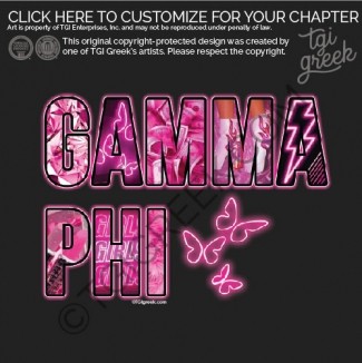 TGI Gamma Phi Beta Boujee Collage