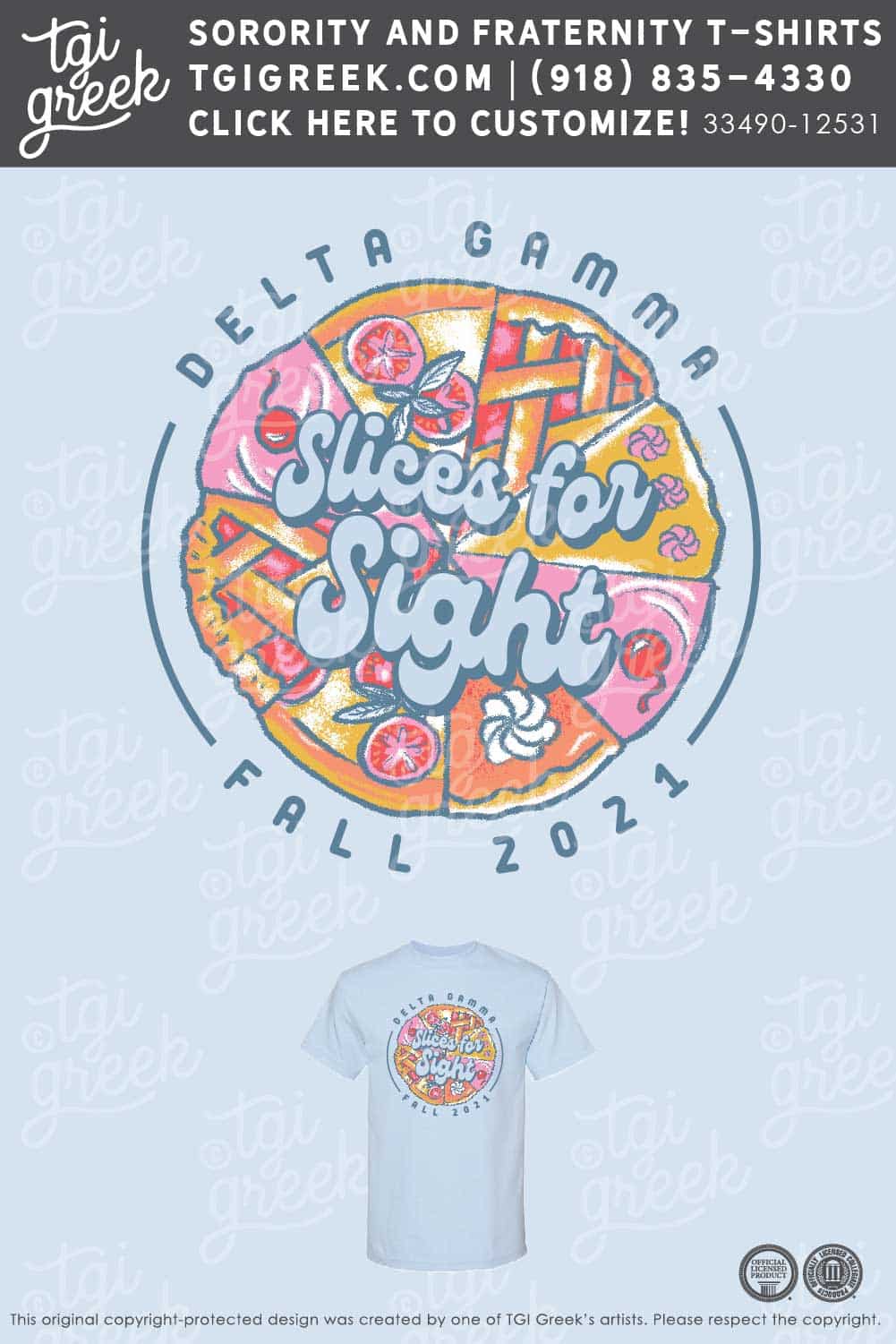 Delta Gamma – UNT Slices For Sight