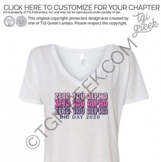 Zeta Tau Alpha – USCAR Bid Day