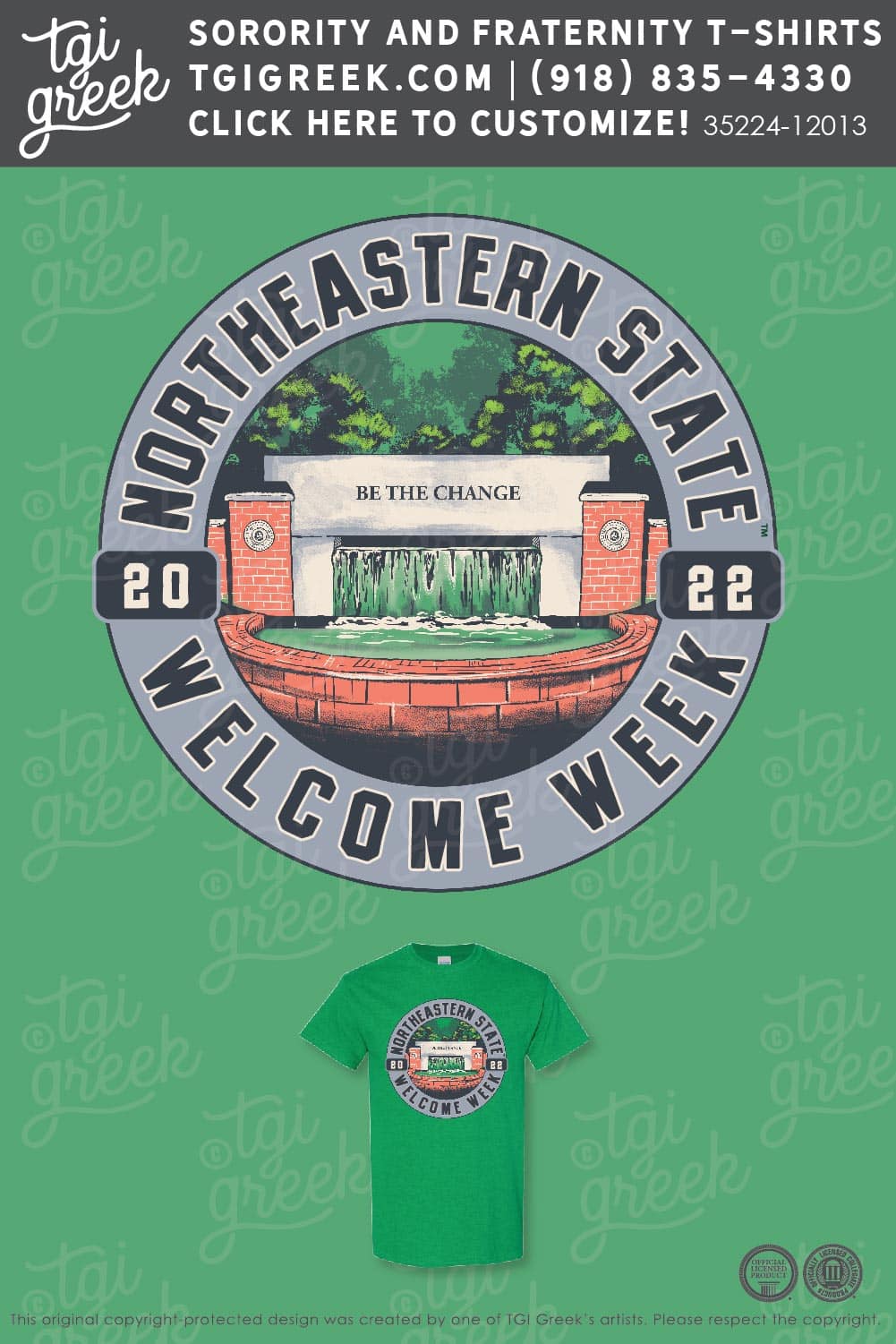 Northeastern State University – Be the Change WW PR