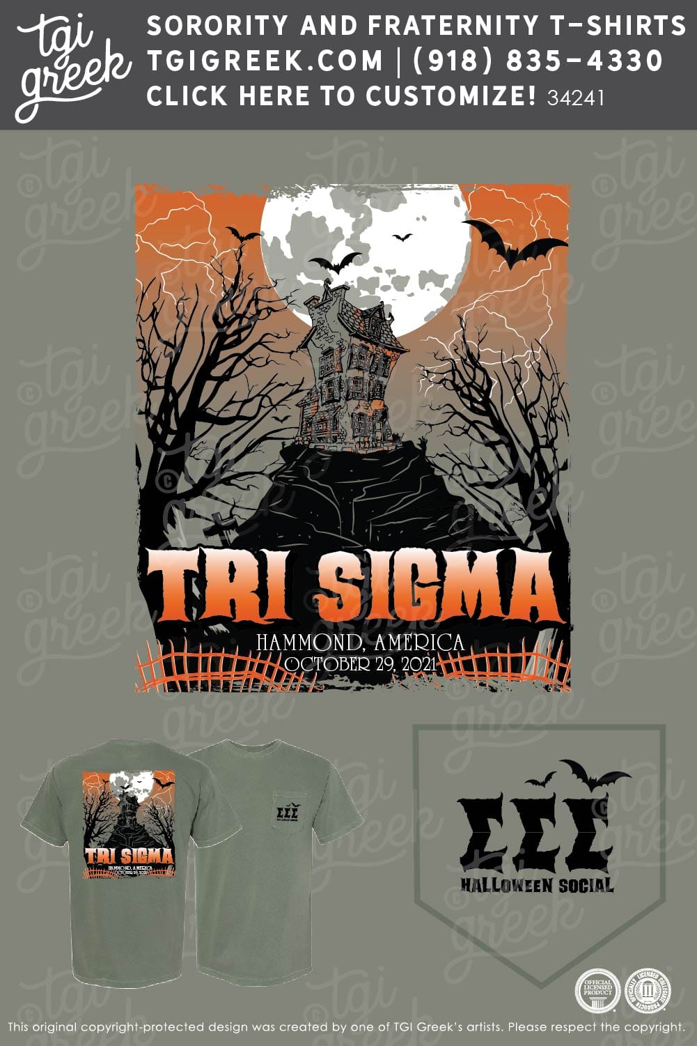 Sigma Sigma Sigma – SLA – Halloween Social