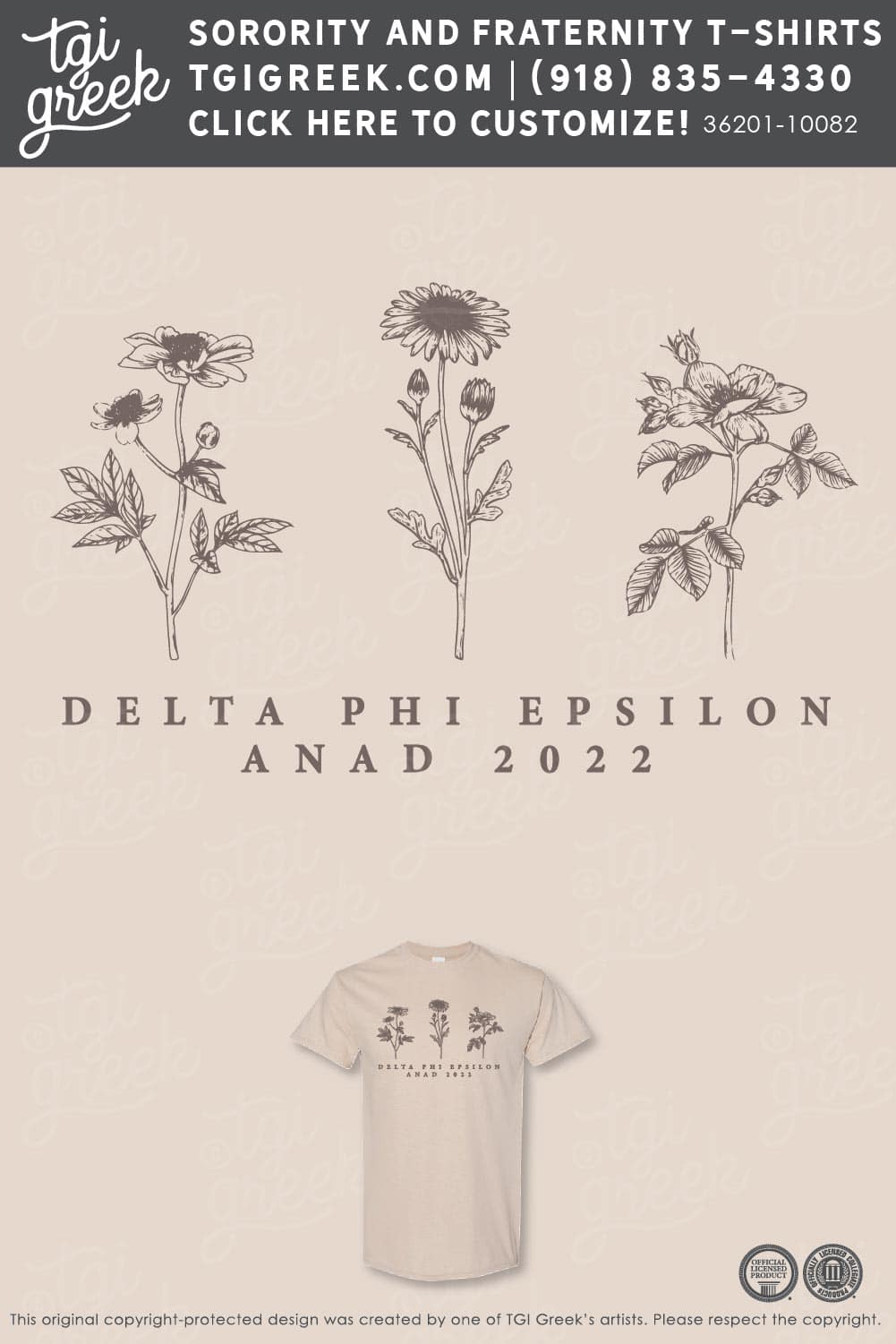 Delta Phi Epsilon – WCU spring T-Shirt