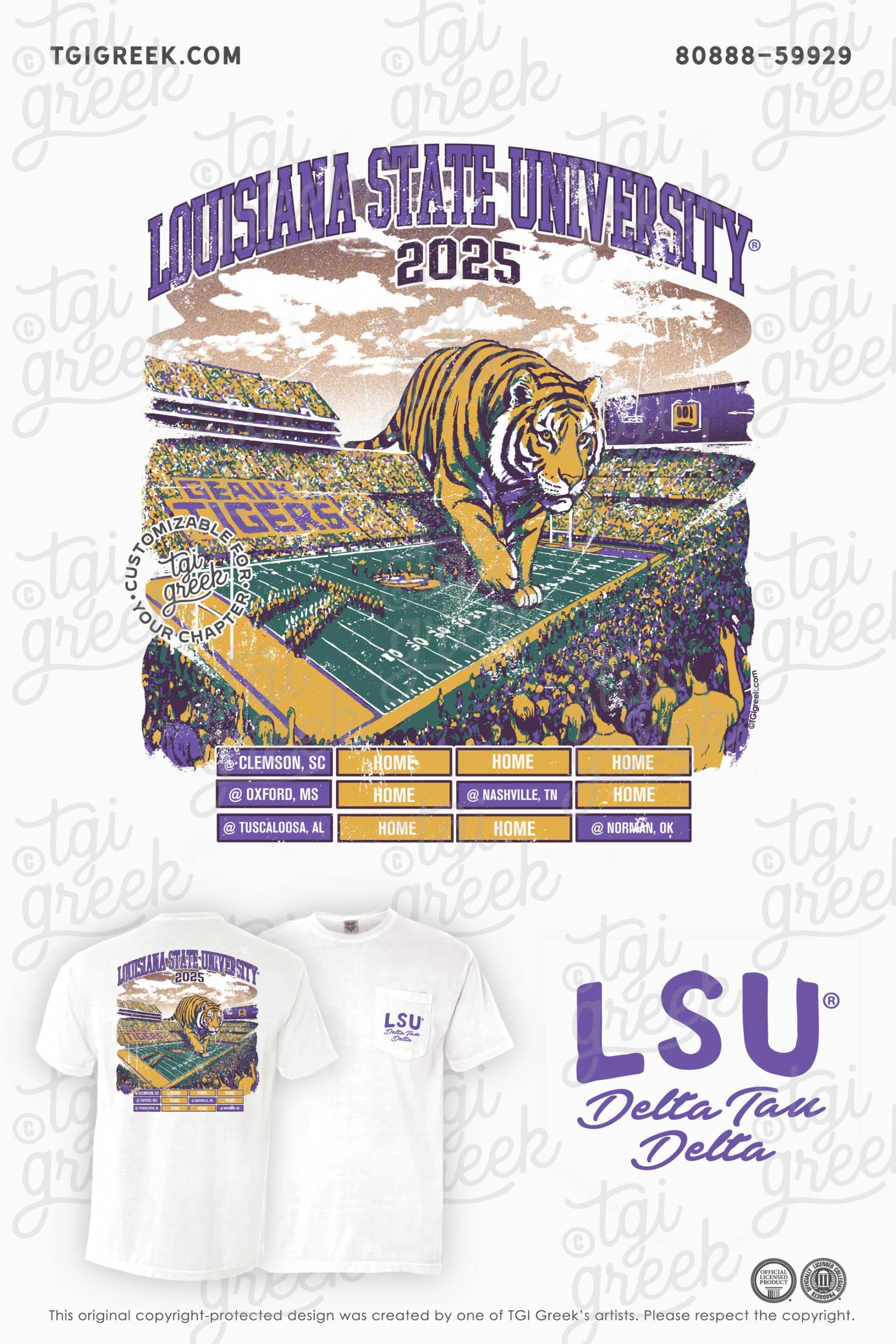 Delta Tau Delta – LSU Game Day