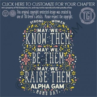 TGI – AGD moms Day Strong Women
