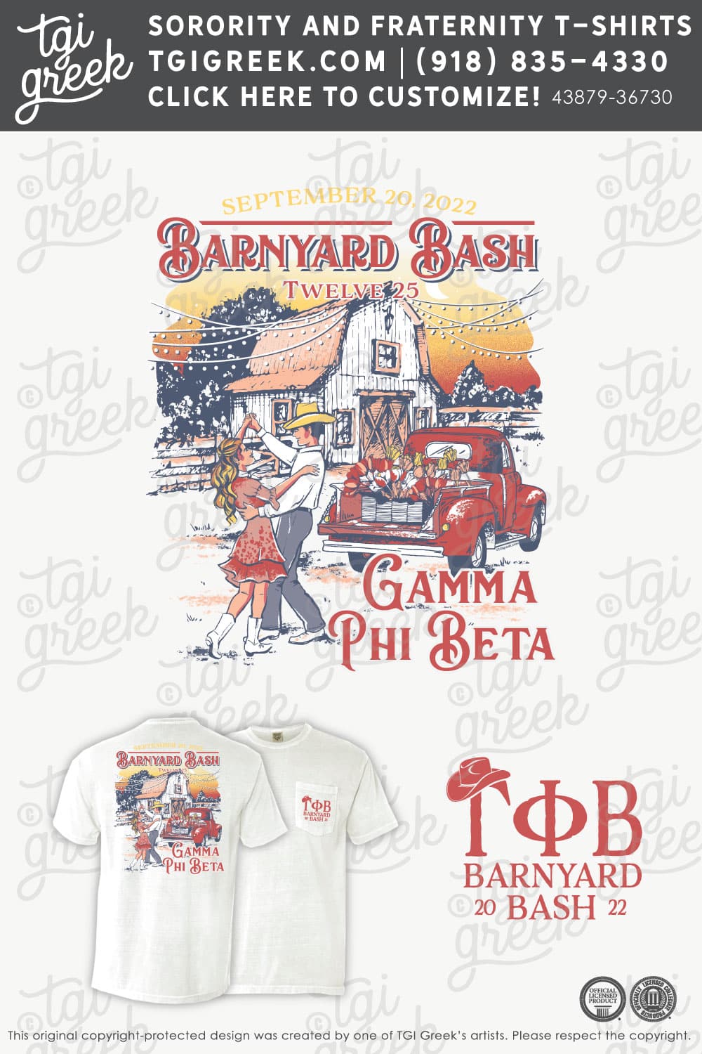 Gamma Phi Beta – UAL Barnyard Bash