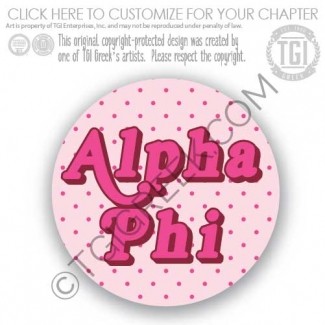Alpha Phi – OU summer PR sticker