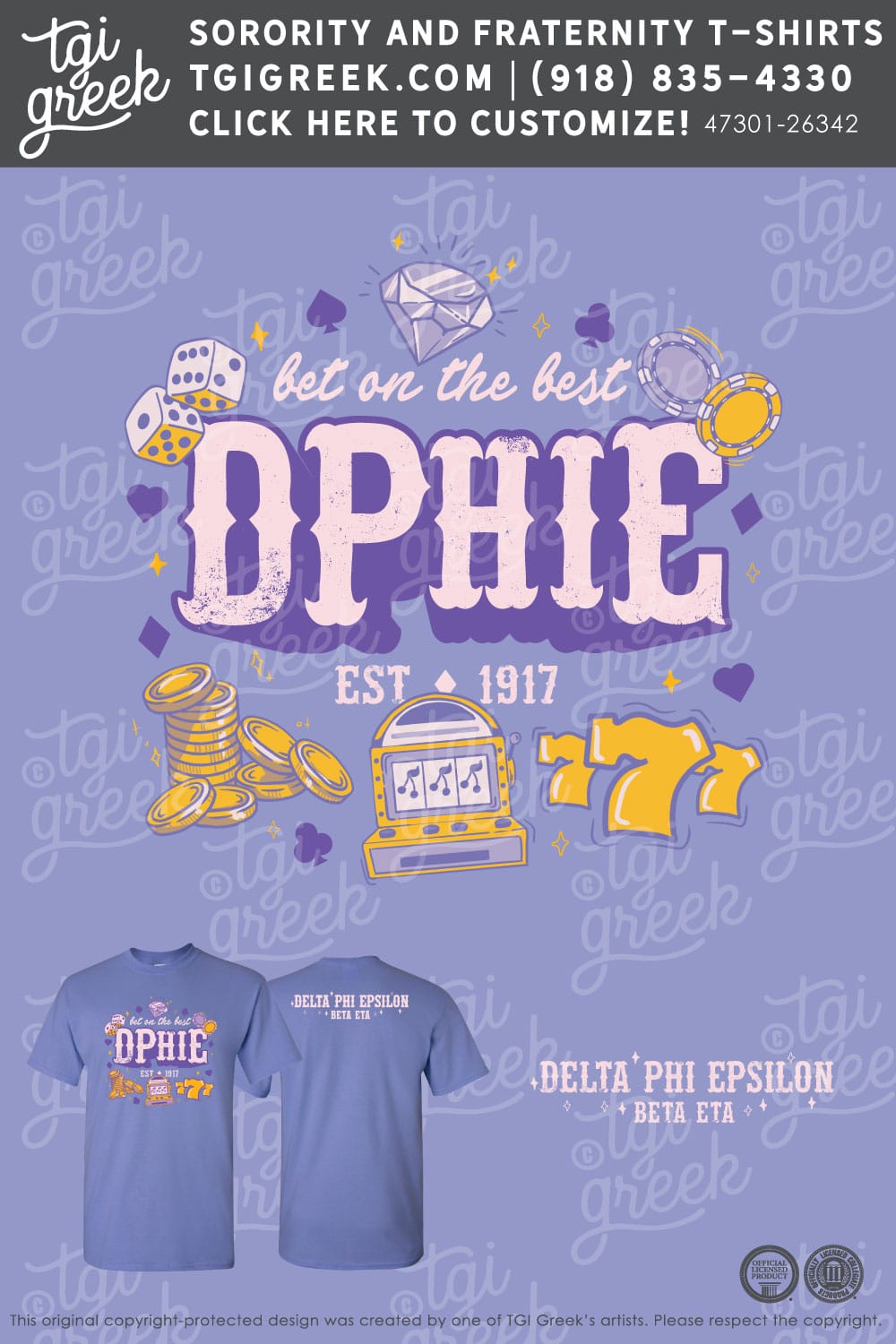 Delta Phie Epsilon – NJIT Bet On The Best Spring Recruitment