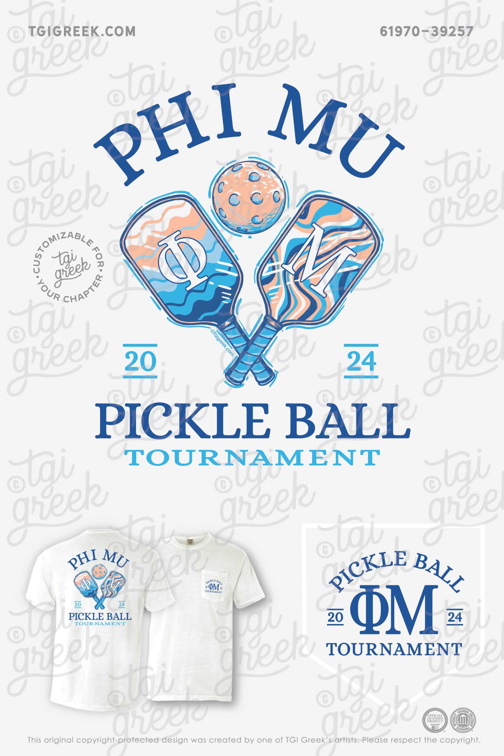Phi Mu – TSU Pickleball Tournament