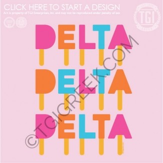 TGI- Delta Delta Delta Popsicle