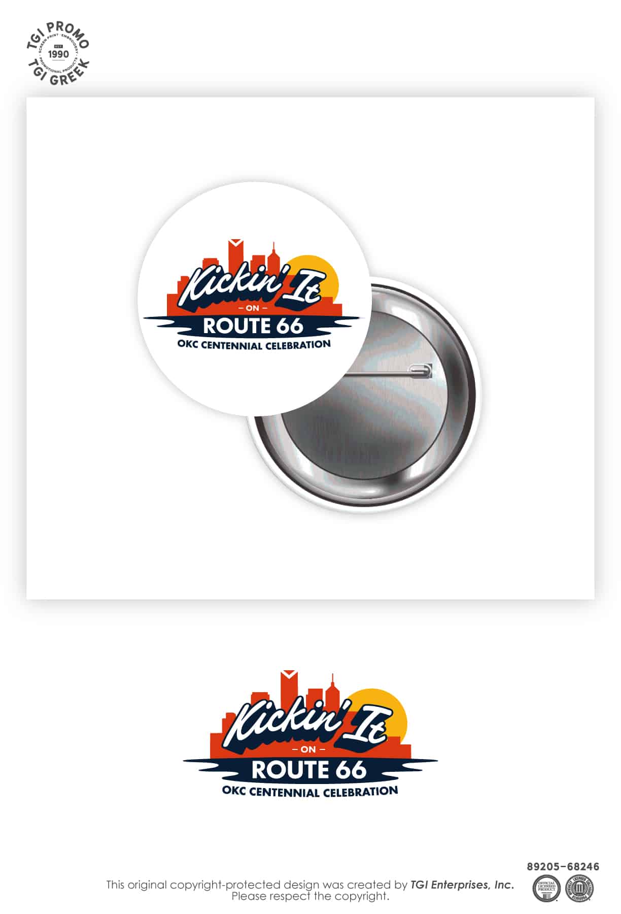 Factor 110 – Kickin It Button