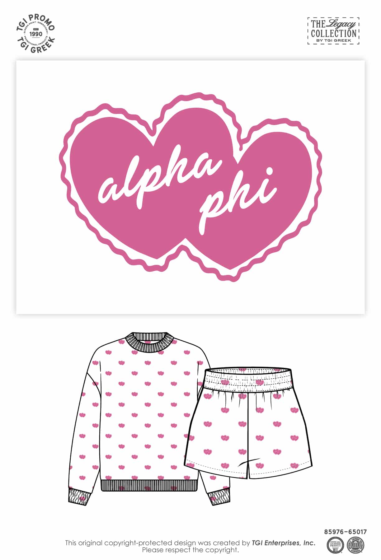 Alpha Phi – TGI Hearts Set