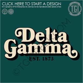 Delta Gamma-TSU Rock Tee