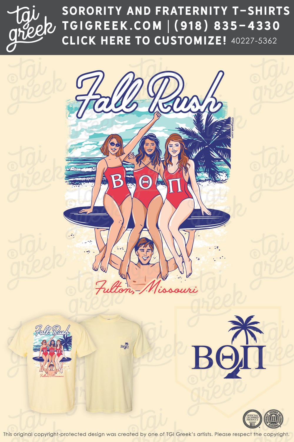 Beta Theta Pi – WESTM Fall Rush