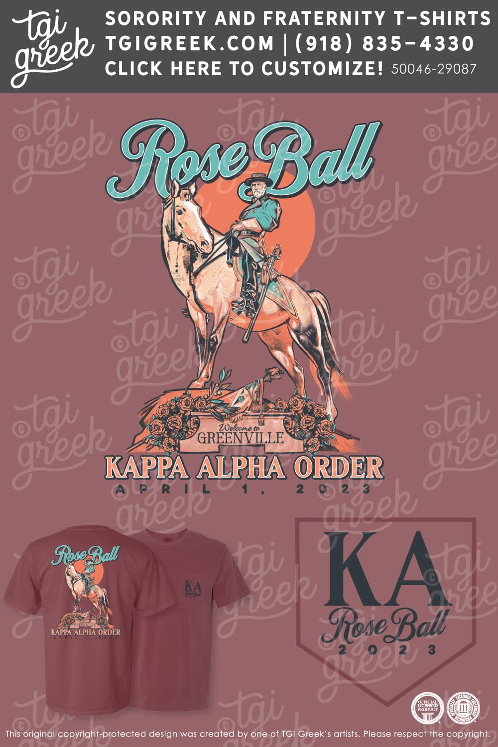 Kappa Alpha Order – ECAU Rose Ball