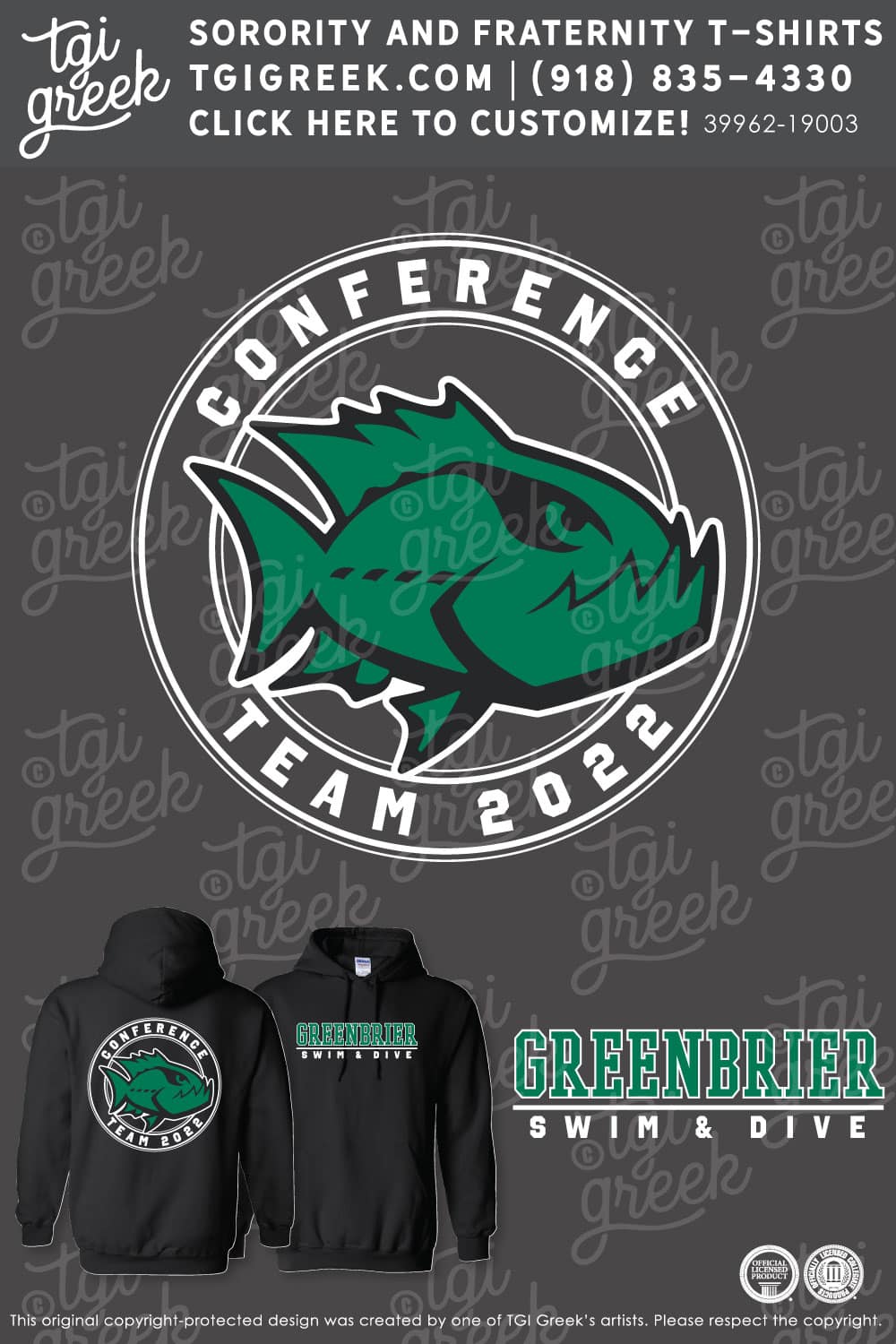 Chi Omega – EKU Swim Hoodies
